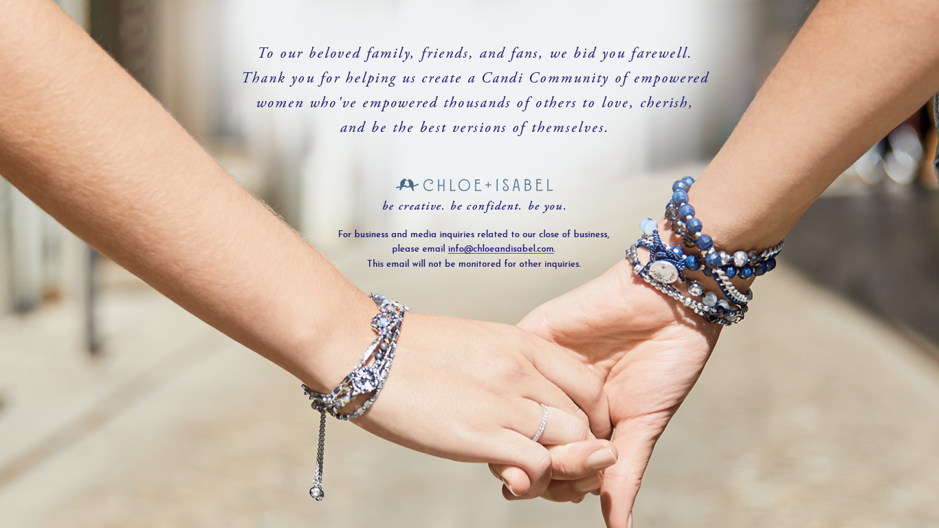 Farewell from Chloe and Isabel!